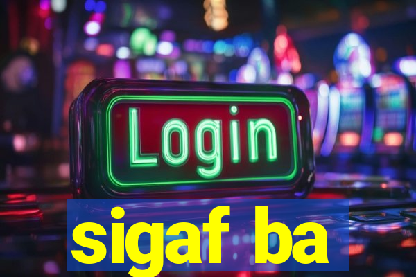 sigaf ba